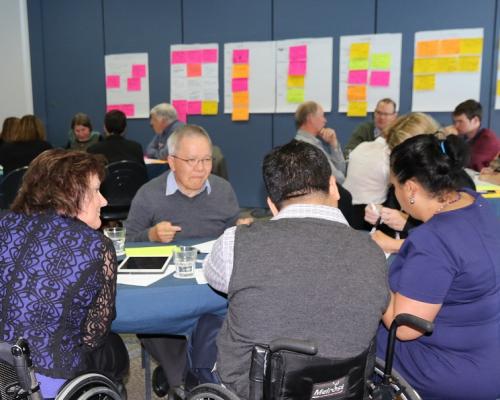 Participants at the workshop discusses the challenges ahead.